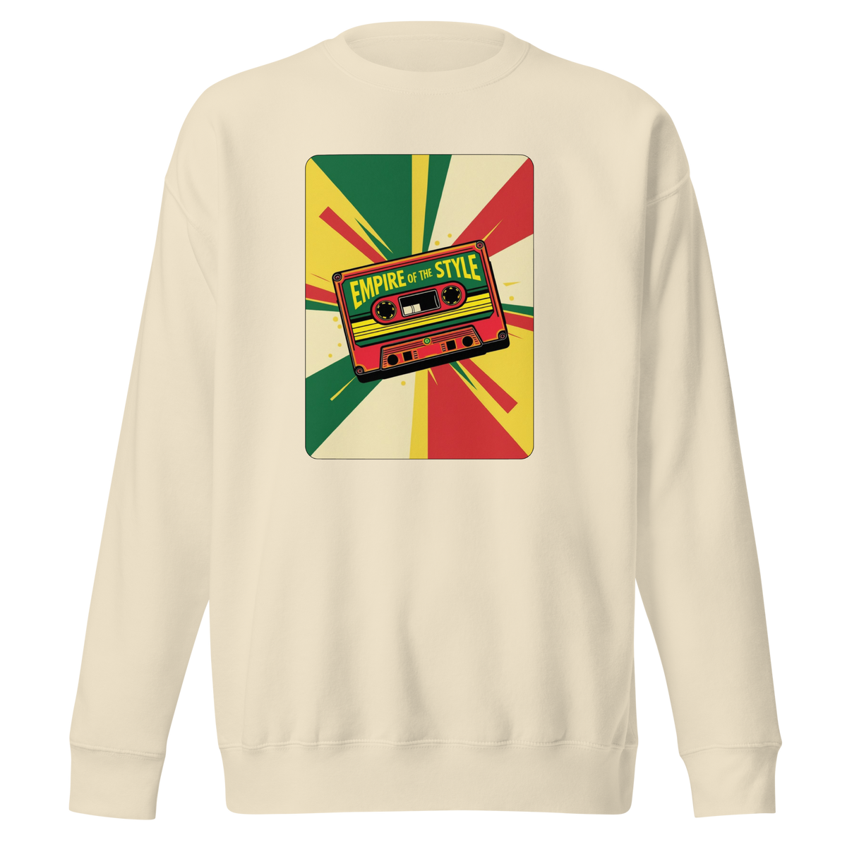 Pullover, Cassette Tape I, Unisex, verschiedene Farben erhältlich – Produktansicht 1
