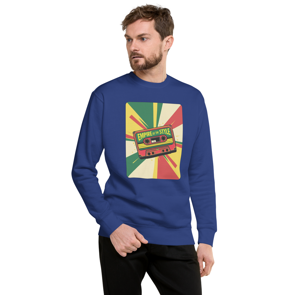 Pullover, Cassette Tape I, Unisex, verschiedene Farben erhältlich – Produktansicht 6