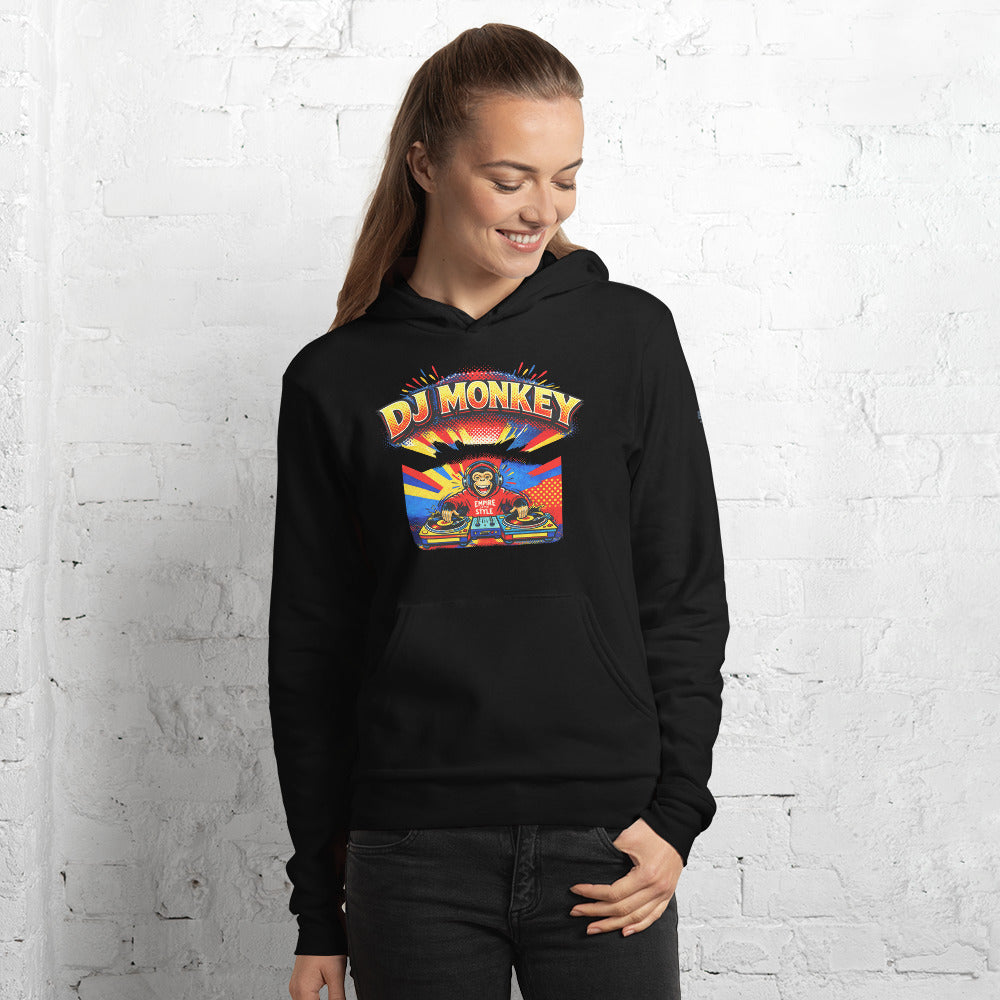 Hoodie – DJ Monkey – Produktansicht 2