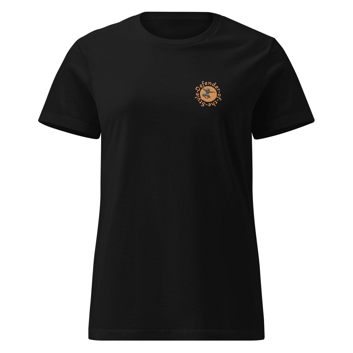Tailliertes Damen-T-Shirt – Defender of the Style – Produktansicht 1