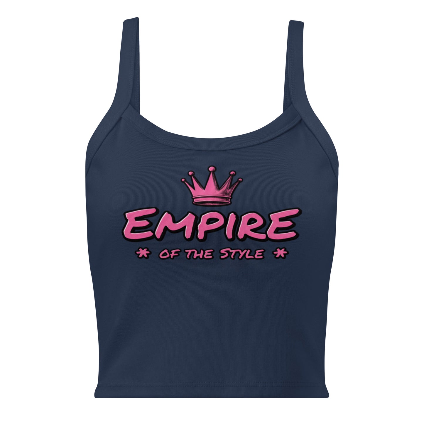 Damen-Tanktop mit feiner Rippstruktur – Empire of the Style – Produktansicht 6