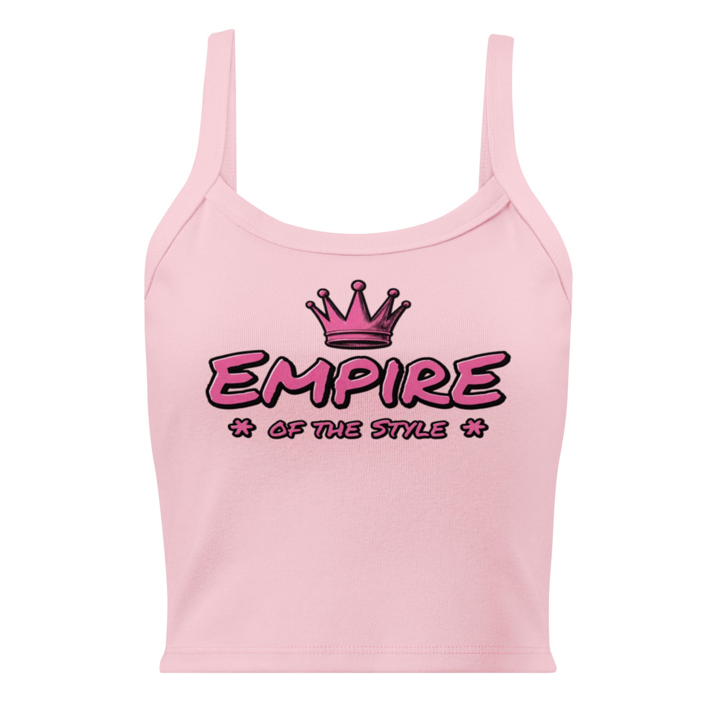 Damen-Tanktop mit feiner Rippstruktur – Empire of the Style – Produktansicht 8