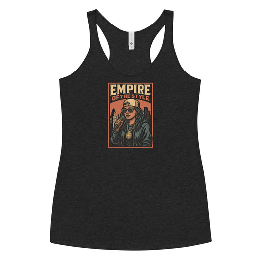 Racerback-Tanktop – Hip-Hop Queen – Produktansicht 2